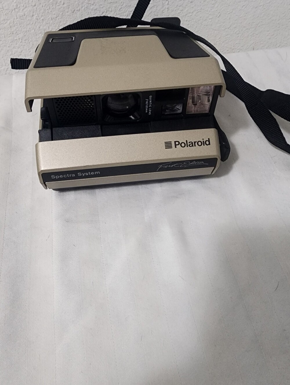 Polaroid Spectra System Camera in Beige and Black